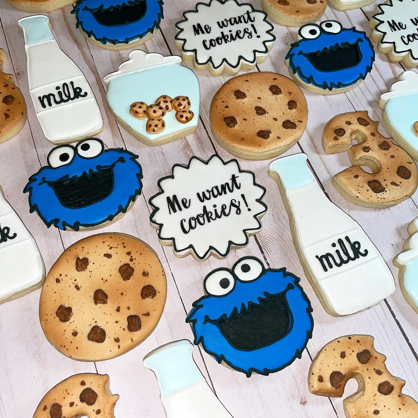 Sesame Street Cookie Monster Cookies