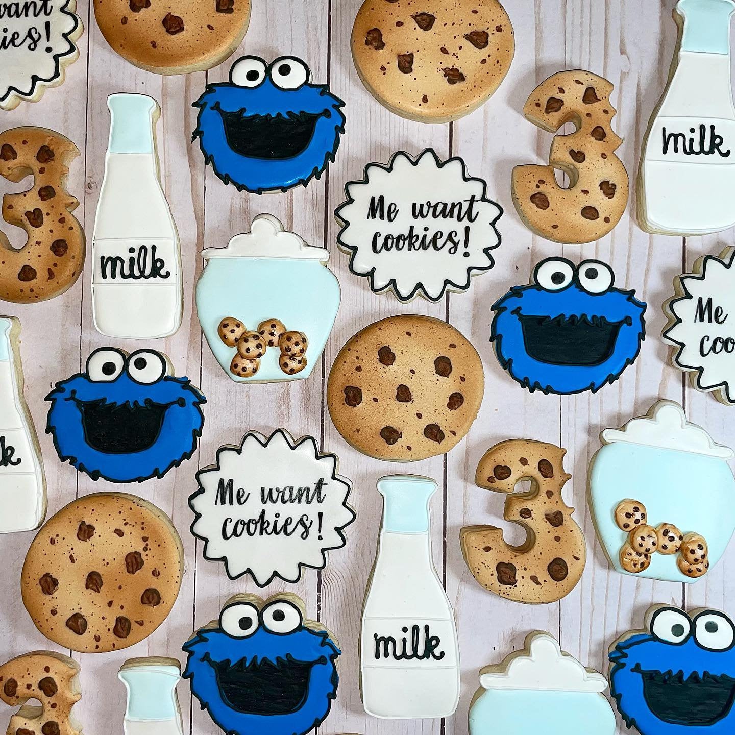 Sesame Street Cookie Monster Cookies