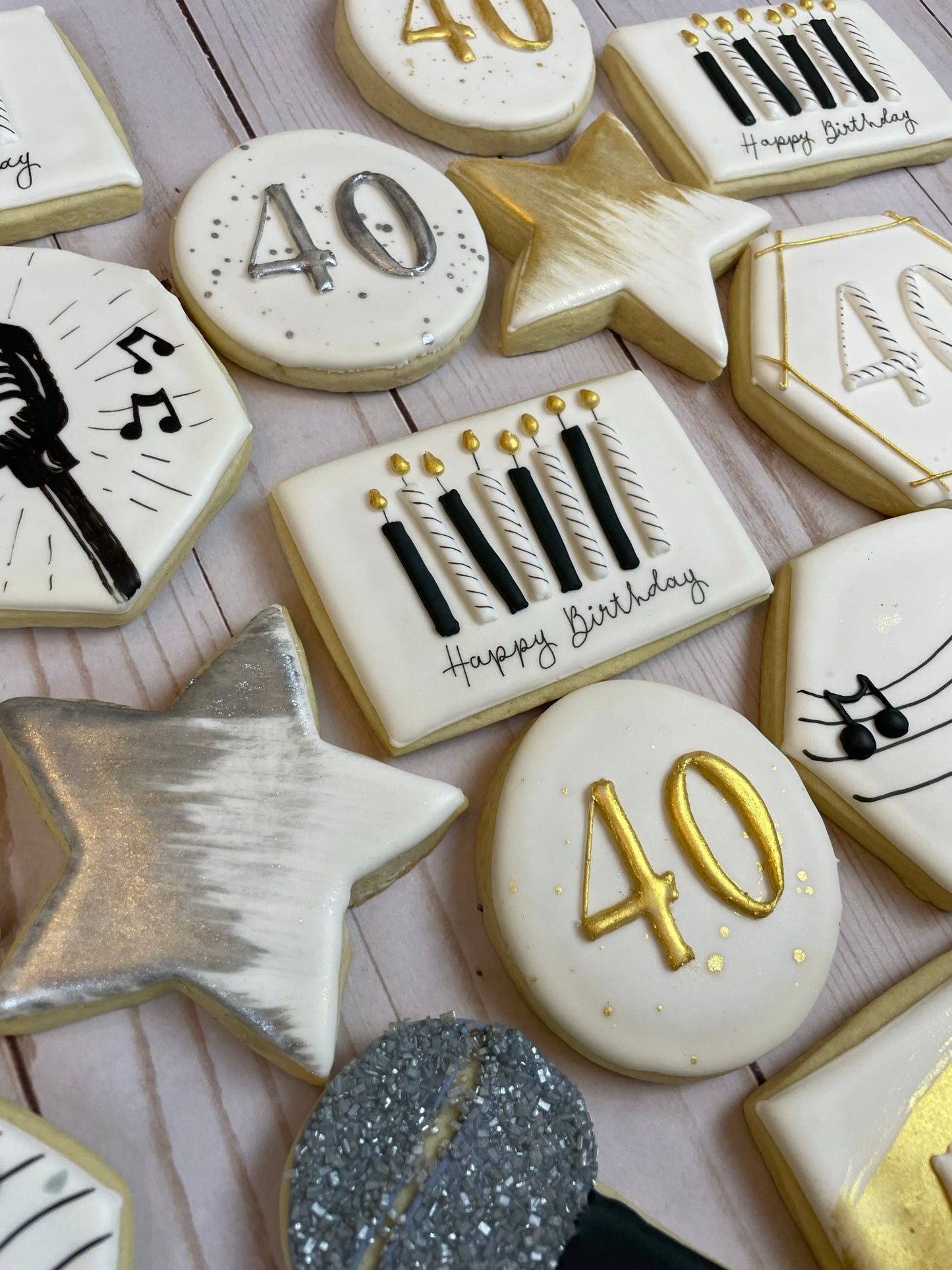 Rockin' Birthday Cookie Set | Musician Birthday Theme | Personalizable