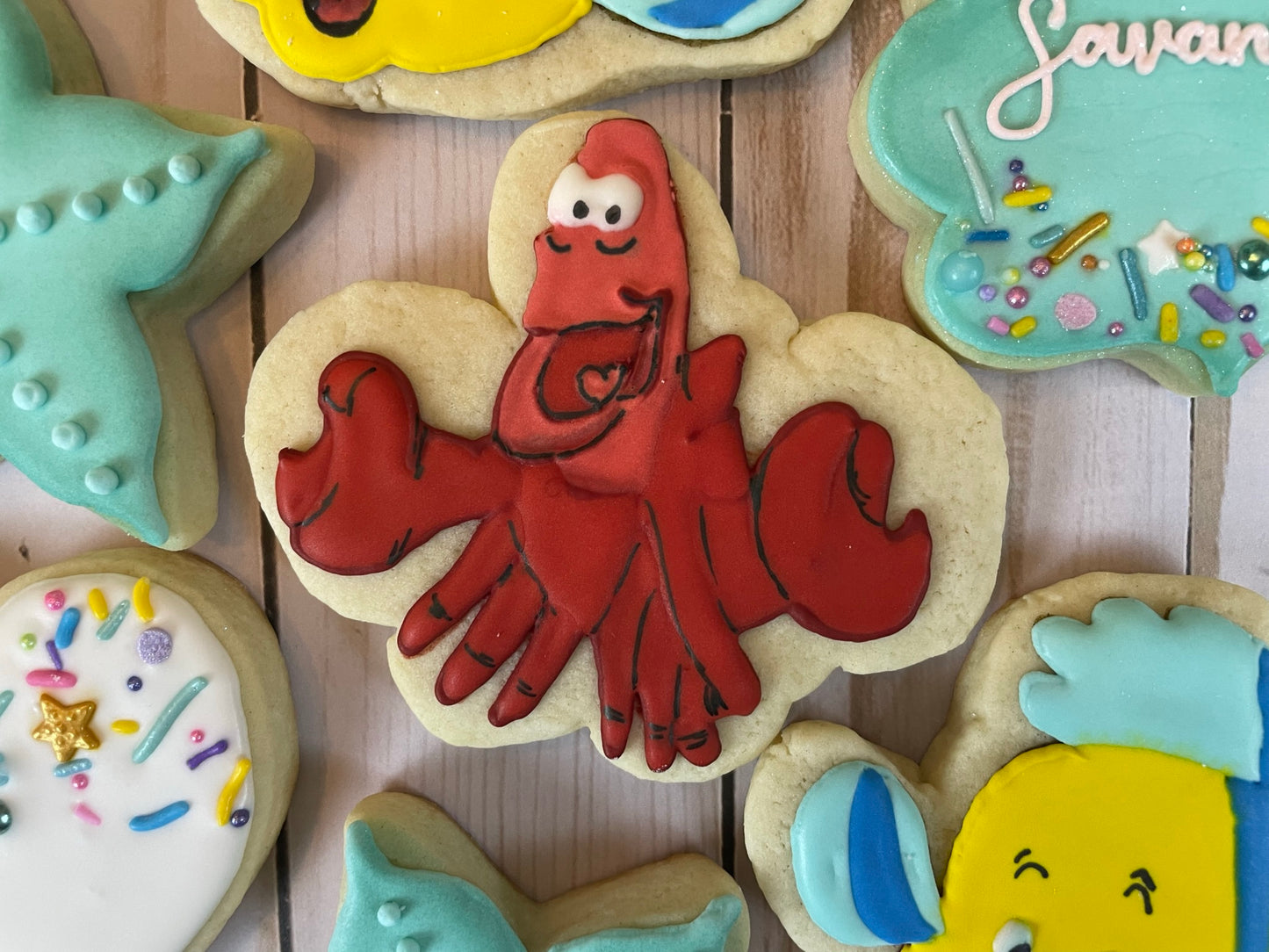 "Under the Sea" Little Mermaid Cookie Set