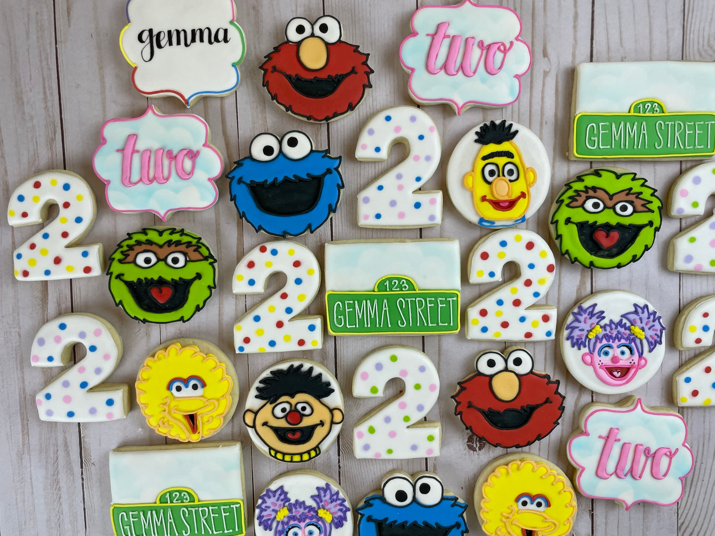 Sesame Street Cookies