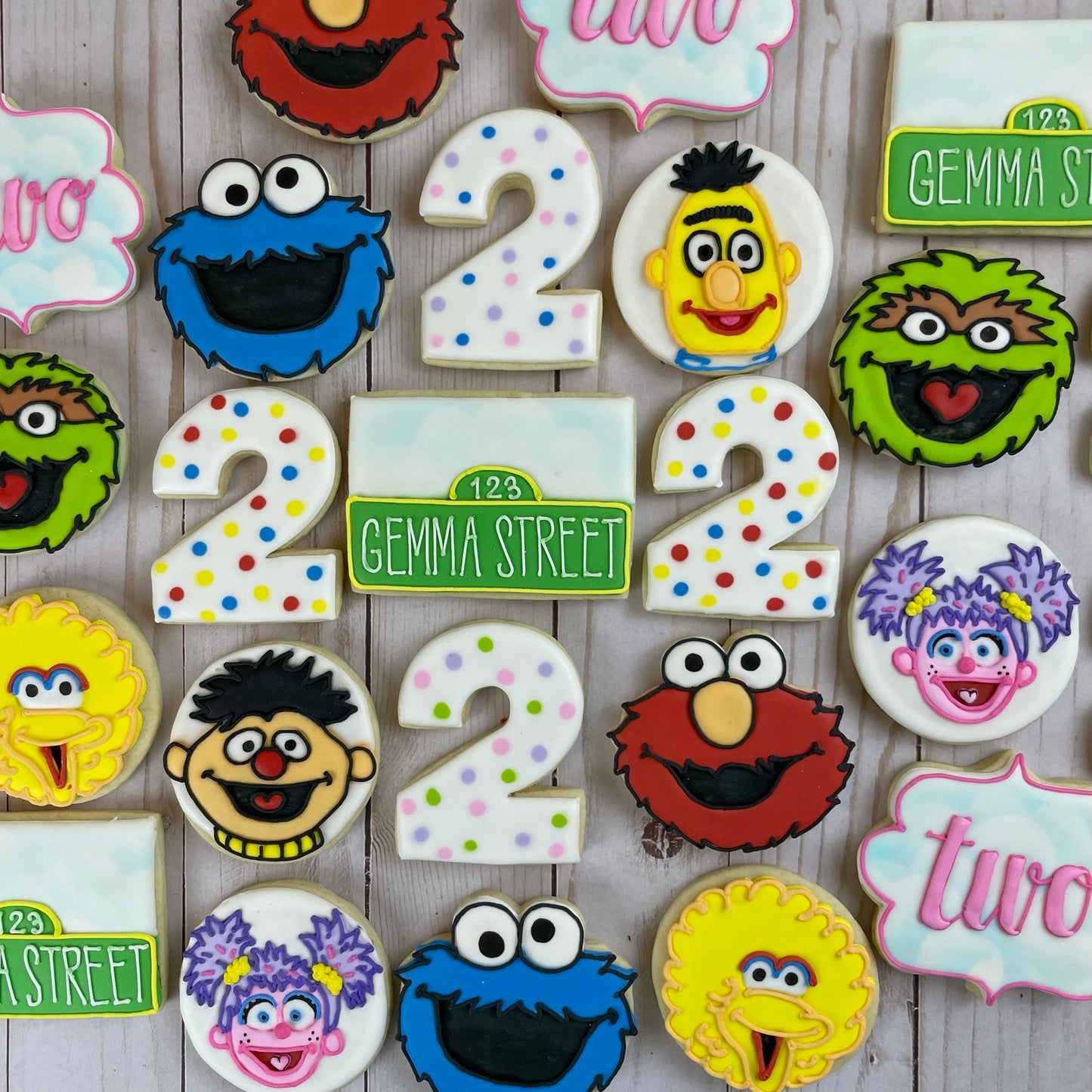 Sesame Street Cookies