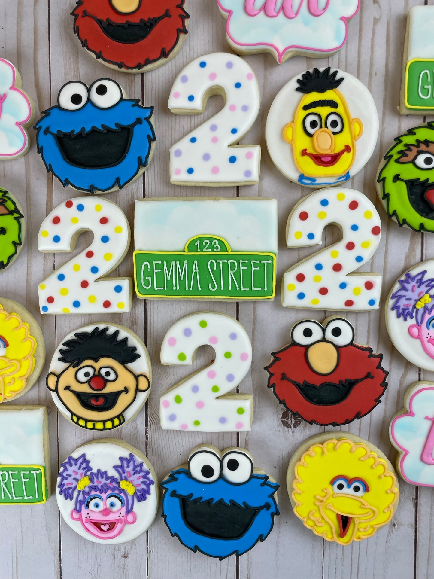 Sesame Street Cookies