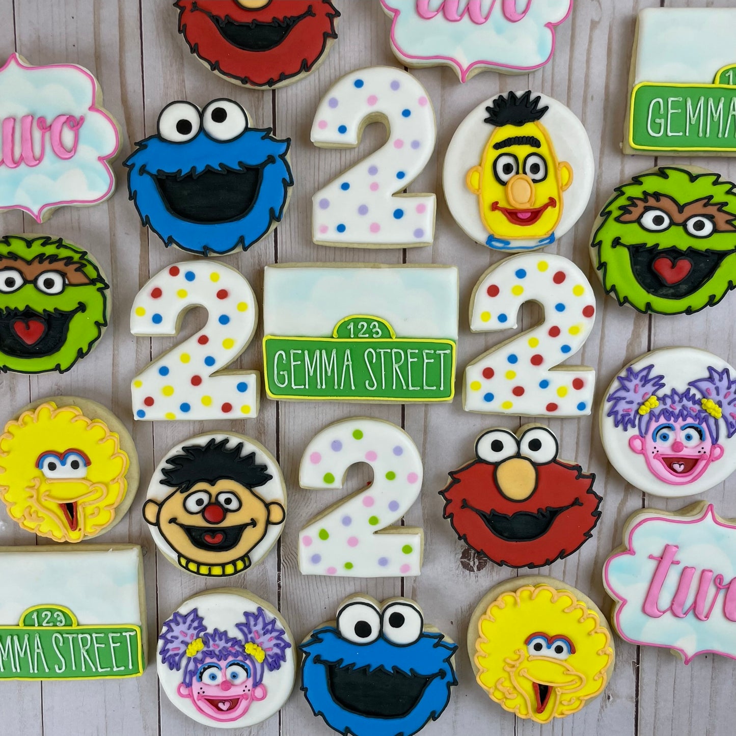 Sesame Street Cookies