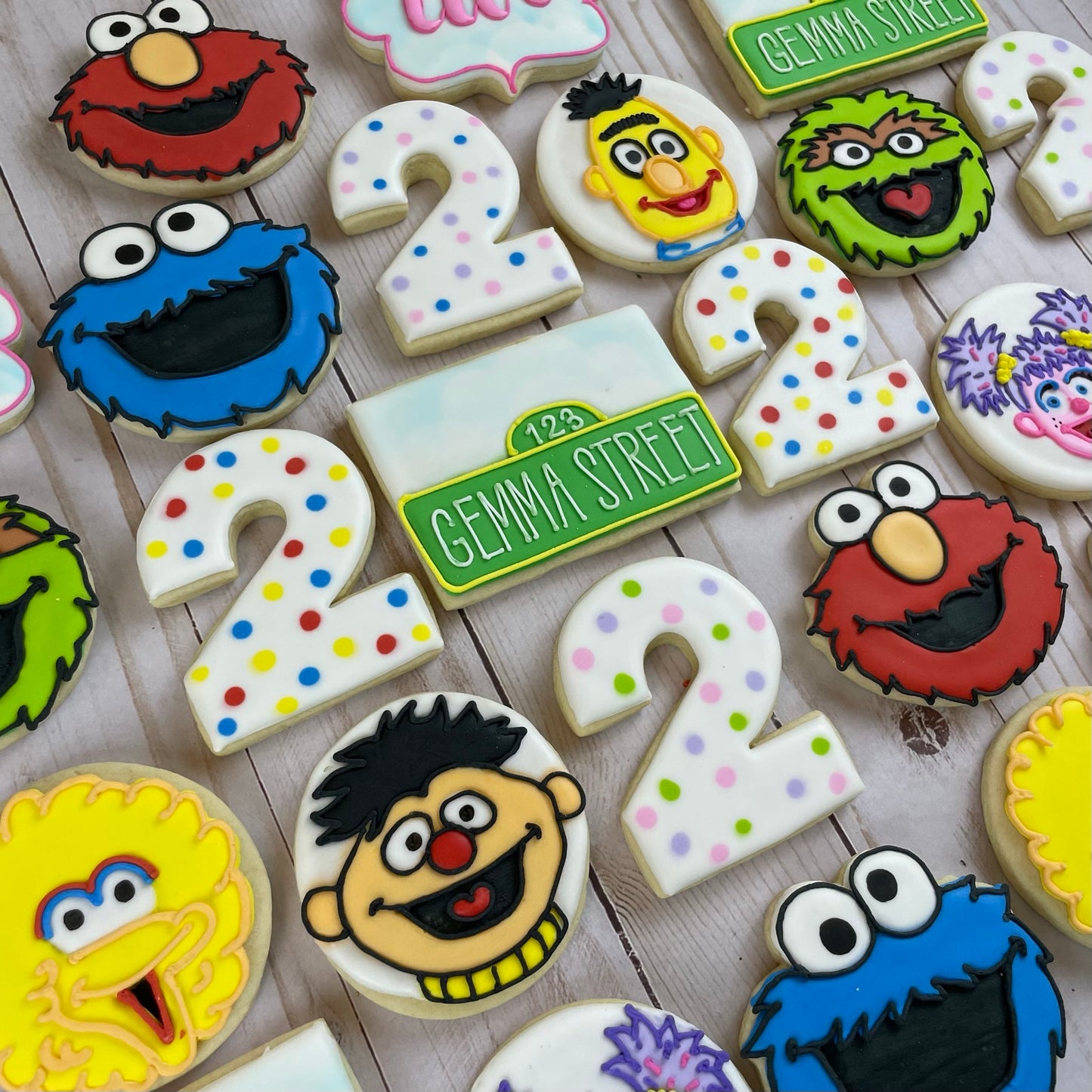 Sesame Street Cookies