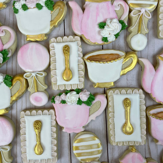 Tea Time Cookies - Modify For Your Event (Birthday, Baby Shower, Retirement & More)