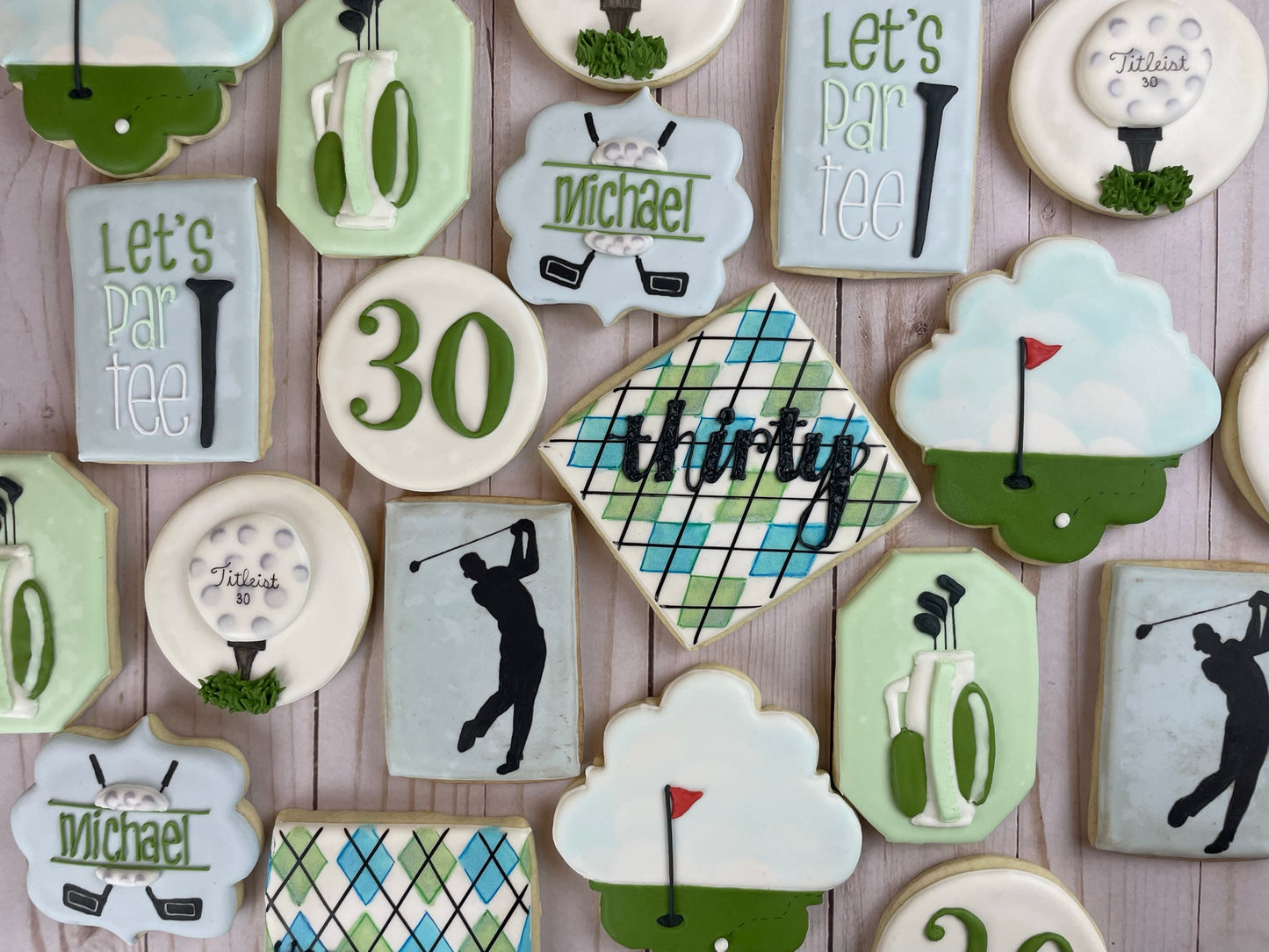 Golf Cookies