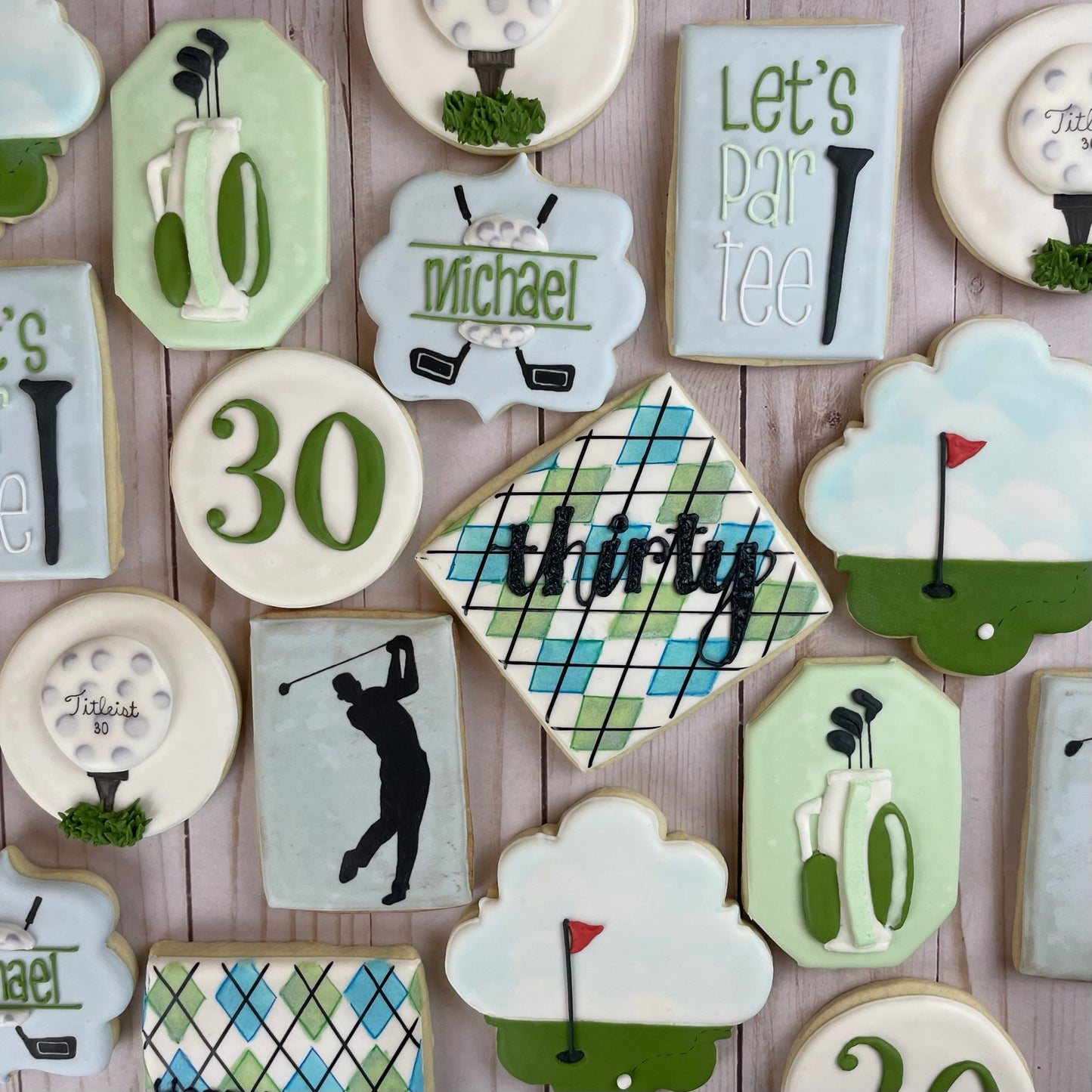 Golf Cookies