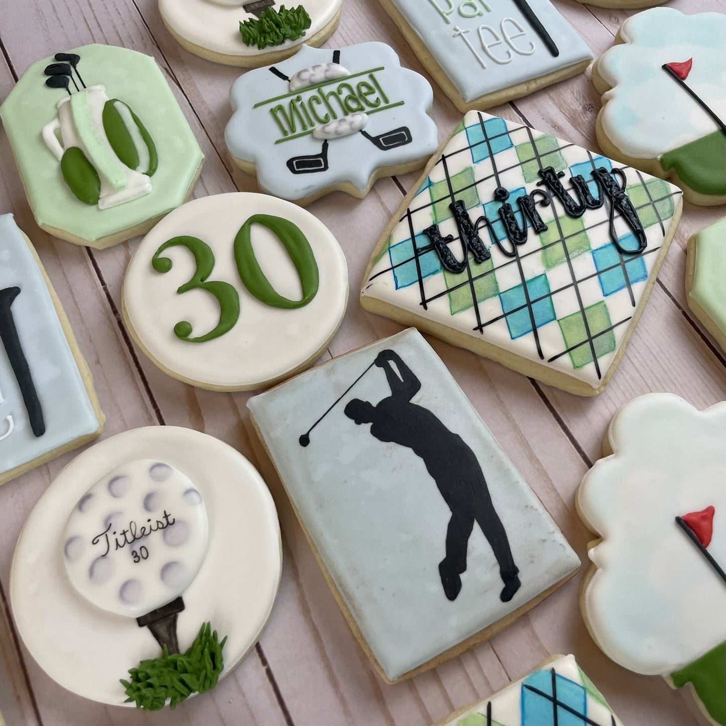 Golf Cookies