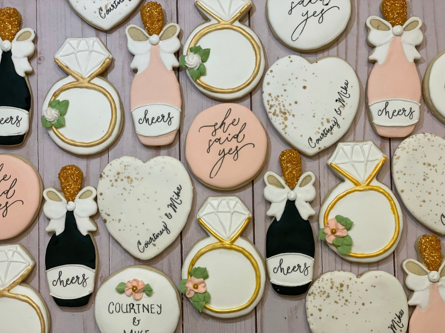 She Said Yes - Engagement Cookies