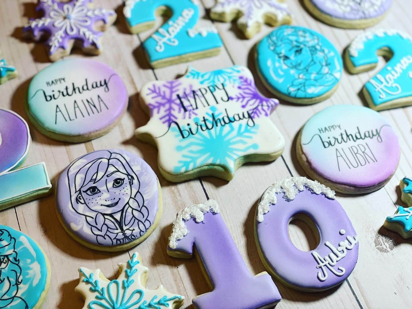 Frozen Cookies Elsa & Anna