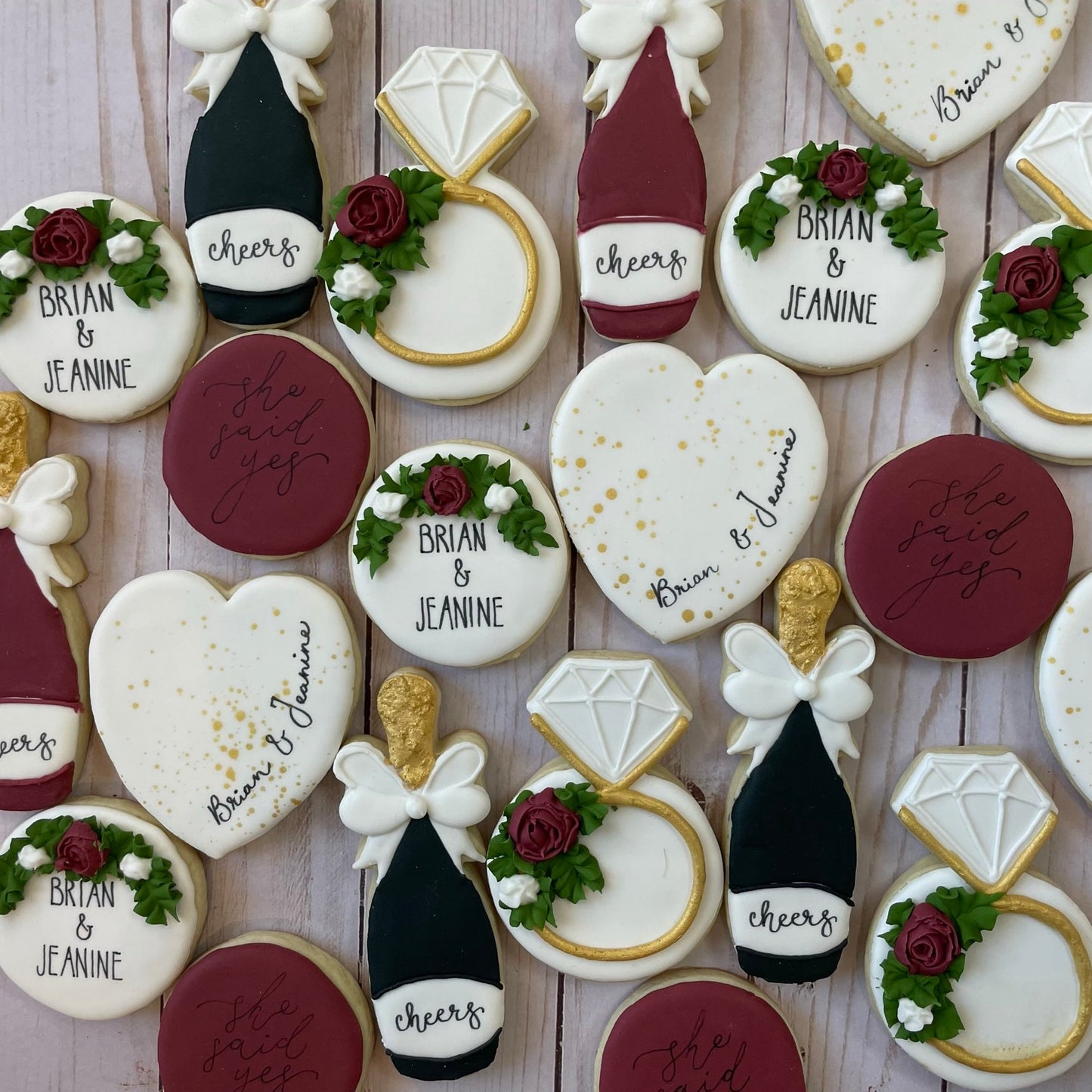 She Said Yes - Engagement Cookies